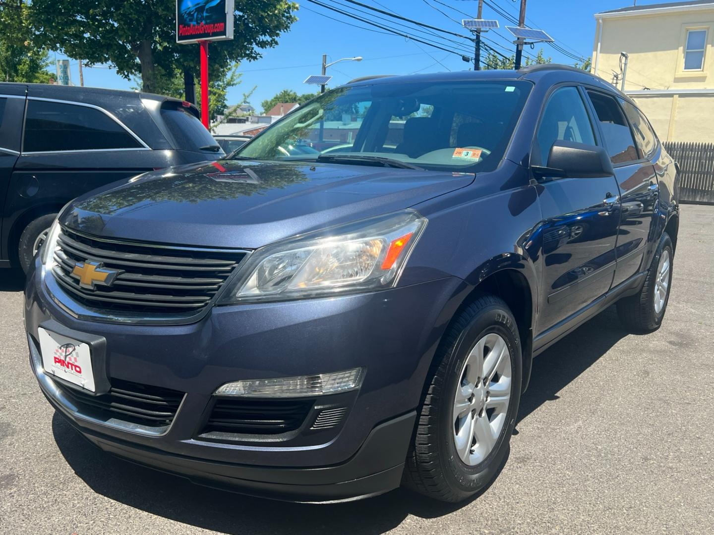 2013 Blue /gray Chevrolet Traverse (1GNKRFED4DJ) , located at 1018 Brunswick Ave, Trenton, NJ, 08638, (609) 989-0900, 40.240086, -74.748085 - Photo#8